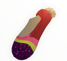 Load image into Gallery viewer, BOHO NO SHOW SOCKS WITH POLKA DOTS
