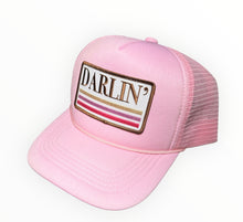 Load image into Gallery viewer, PINK DARLIN&#39; TRUCKER HAT
