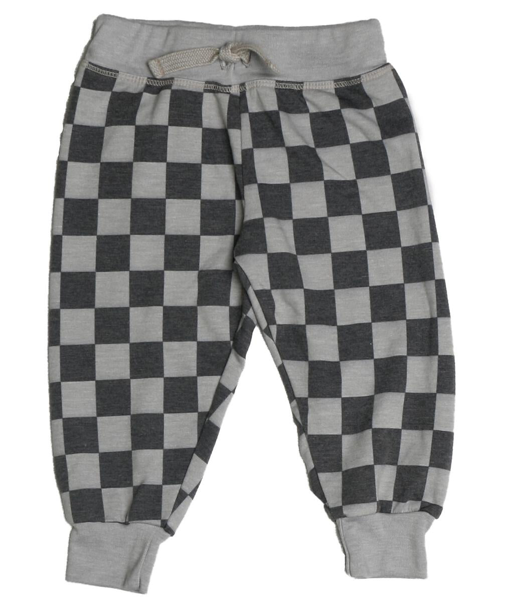 CHECKERED JOGGER SWEAT PANT