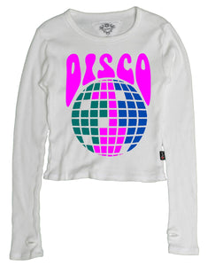 Disco Ball Waffle Shirt