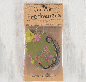 HEDGE HOG CAR AIR FRESHENER