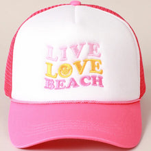 Load image into Gallery viewer, LIVE LOVE BEACH TRUCKER
