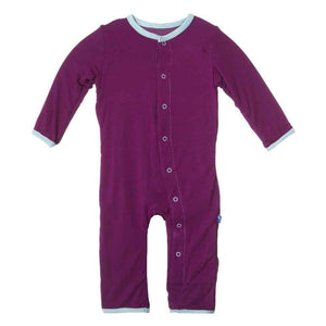 KICKEE PANTS MELODY SINGING BIRD COVERALL