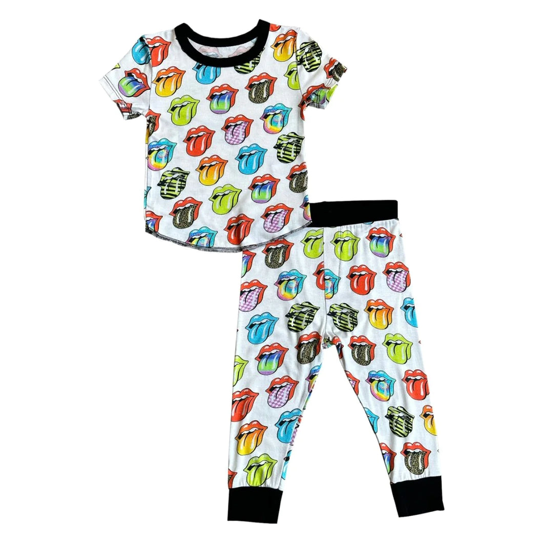 ROLLING STONES SHORT PAJAMA OR BASE LAYER SET