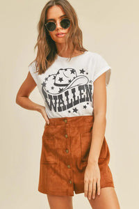 MORGAN WALLEN COWBOY HAT GRAPHICE TEE