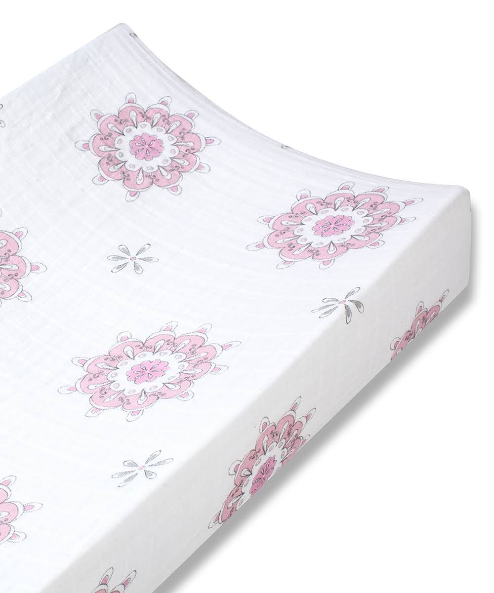 FOR THE BIRDS MEDALLIONS - CHANGING PAD COVER