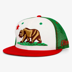 CALIFORNIA BEAR TRUCKER HAT