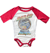 Load image into Gallery viewer, BAD COMPANY SHORT SLEEVE RAGLAN ONESIE
