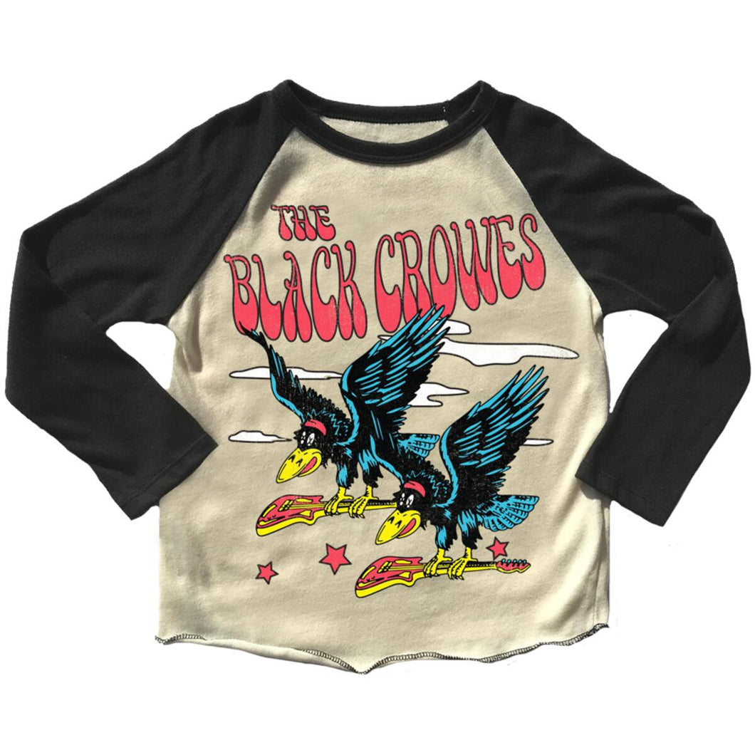 BLACK CROWES RAGLAN TEE