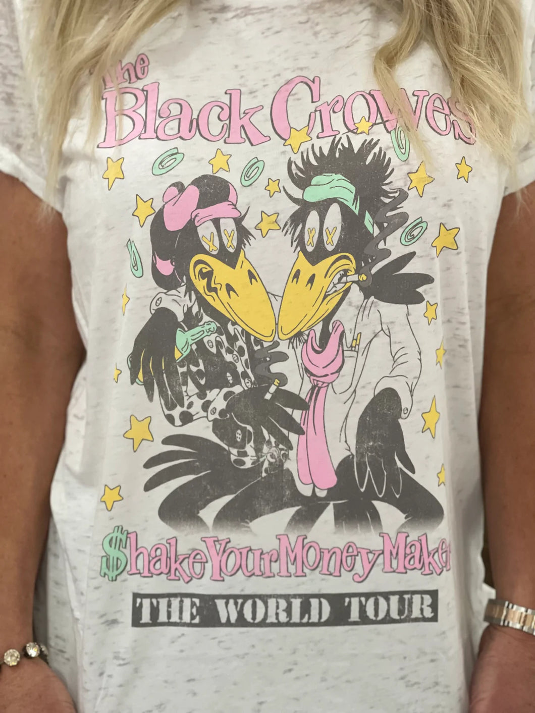 THE BLACK CROWES SHAKE YOUR MONEY MAKER TEE