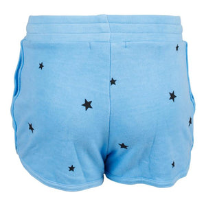 ELECTRIC BLUE TERRY SHORT WITH STAR