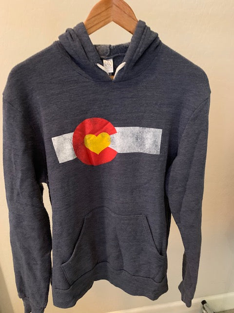 Colorado Navy Blue Pullover Jersey Soft Hoodie