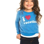 "I Love VACATION" Sweatshirt