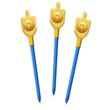 Load image into Gallery viewer, DREIDEL FIDGET PEN TOPPER
