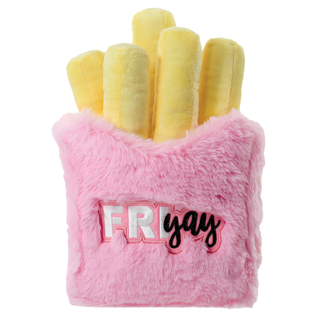 JUMBO FRIYAY FRIES FURRY PLUSH PILLOW