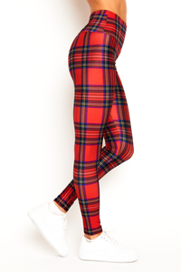 PLAID LEGGINGS