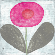 Load image into Gallery viewer, HAPPY FLOWER ARTWORK (One 36x36 reclaimed wood available for immediate ship or pickup)
