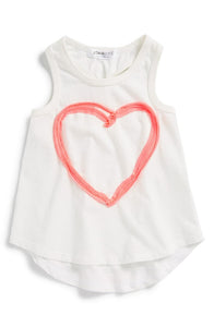 Heart Tank with Twisted Back