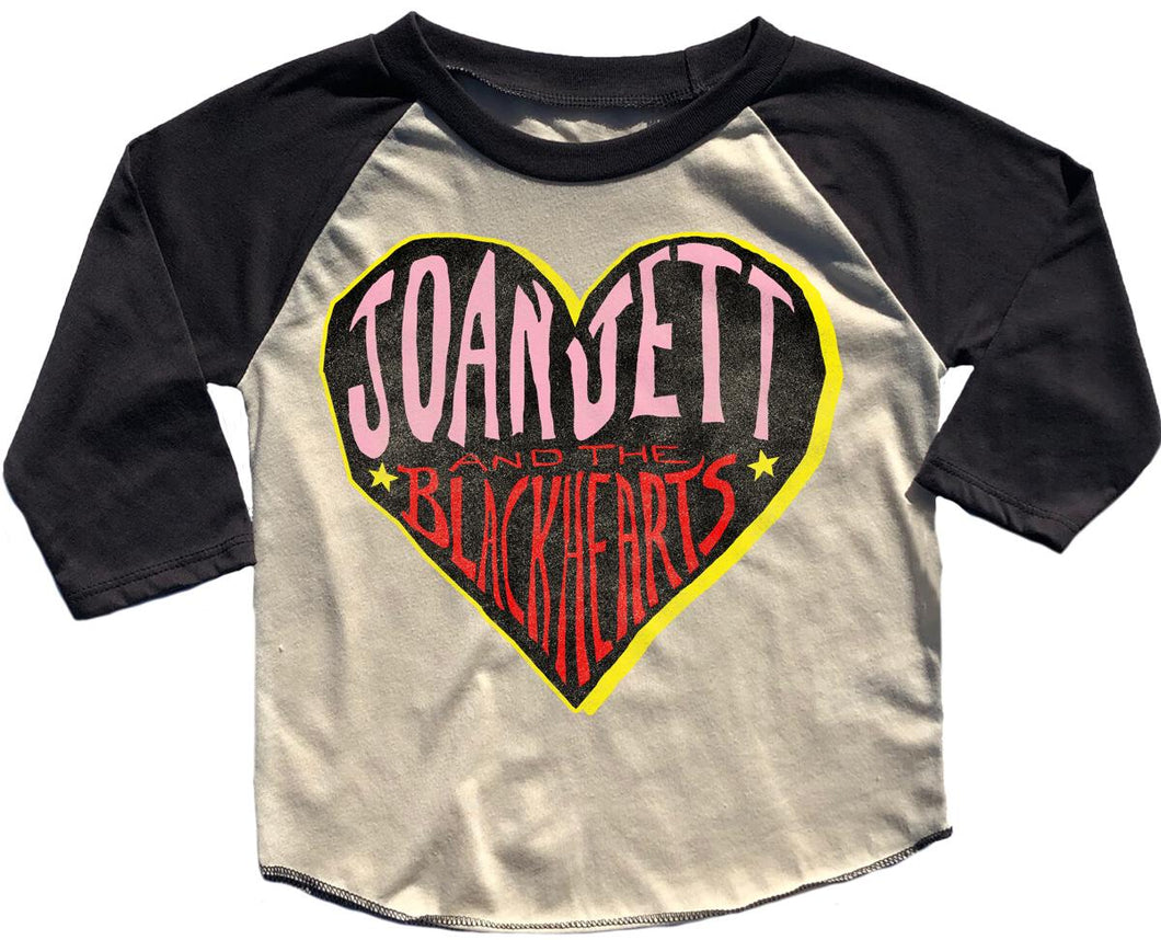 JOAN JETT GIRLIE RAGLAN TEE