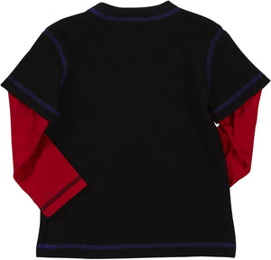 BLACK THERMAL ROCK LONG SLEEVE TEE