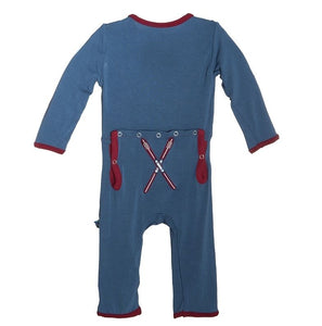 Twilight Ski Applique Coverall