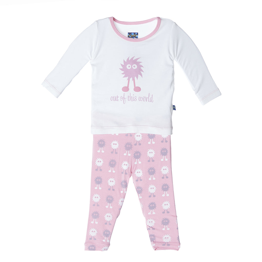 Lotus Alien Long Sleeve Two Piece Pajama Set