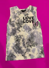 Load image into Gallery viewer, LOVE BUTTERFLY SLEEVELESS TEE
