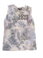 Load image into Gallery viewer, LOVE BUTTERFLY SLEEVELESS TEE
