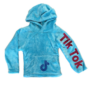 TURQUOISE TIK TOK SWEATSHIRT