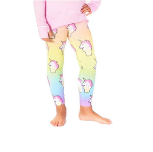 ICE CREAM CONE UNICORN LEGGINGS