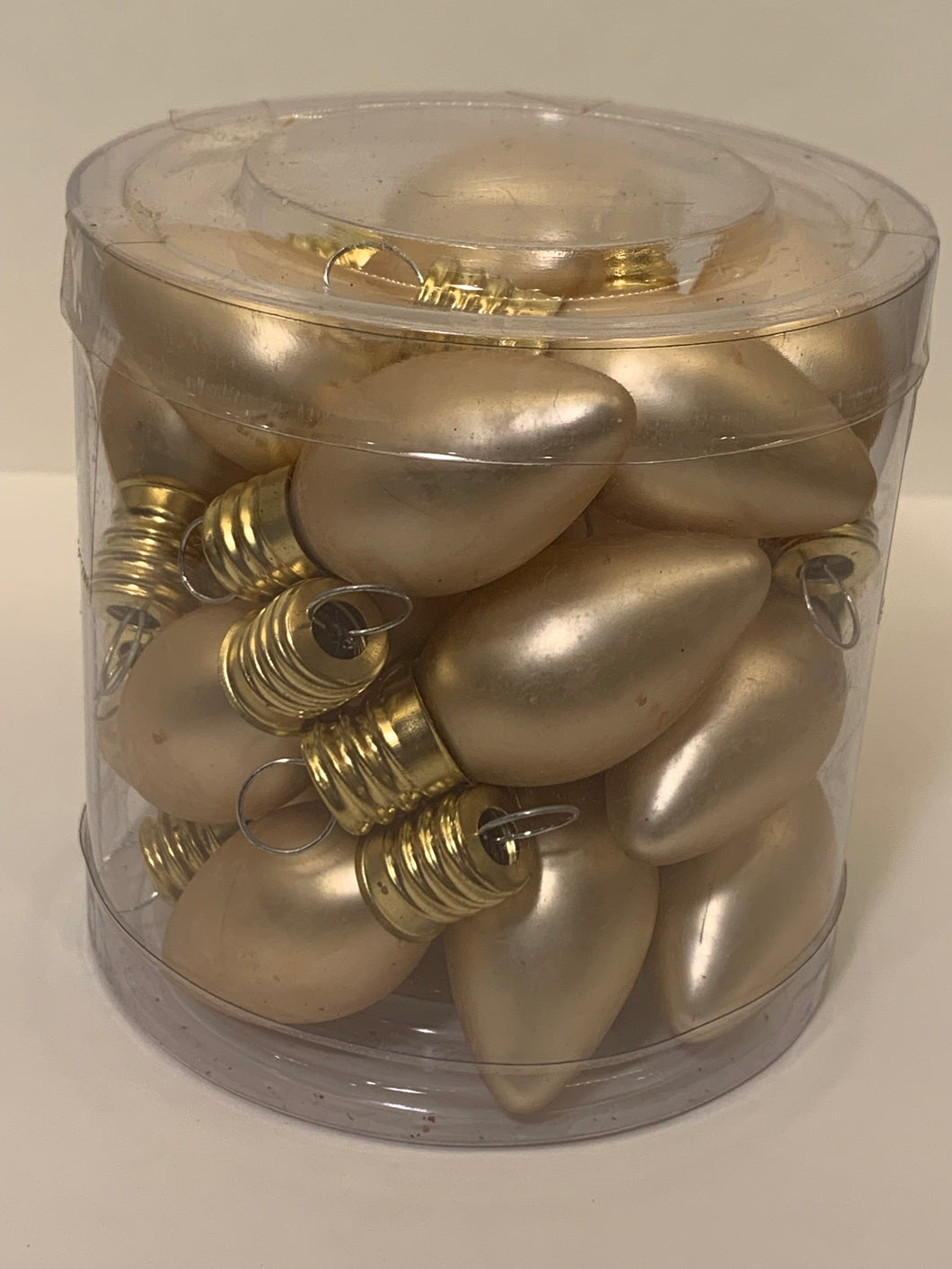 GOLD MATTE MINI LIGHT BULBS