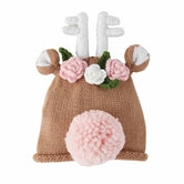 Girl Reindeer Knit Hat