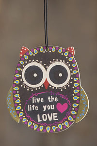 OWL CAR AIR FRESHENER