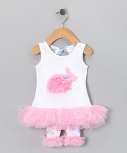 Load image into Gallery viewer, Pink Bunny Two Piece Set
