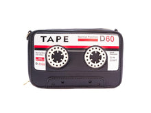 Load image into Gallery viewer, CASSETTE TAPE PURSE
