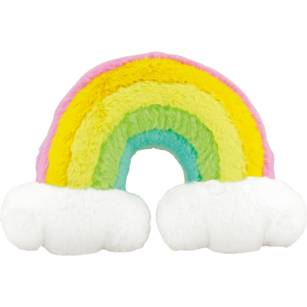 SCENTED RAINBOW FURRY PILLOW