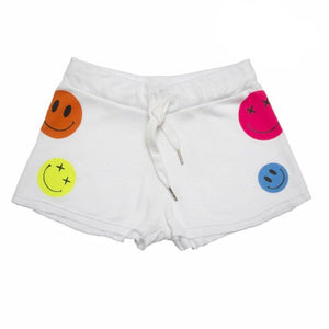 RAINBOW HAPPY FACE SHORTS