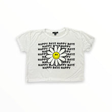 Load image into Gallery viewer, HAPPY DAYS CROP TEE
