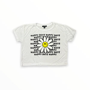 HAPPY DAYS CROP TEE