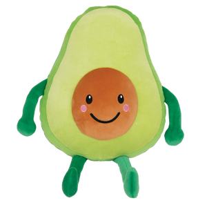 SMILING AVOCADO FLEECE PILLOW