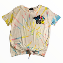 Load image into Gallery viewer, TIE DYE PATCH TEE
