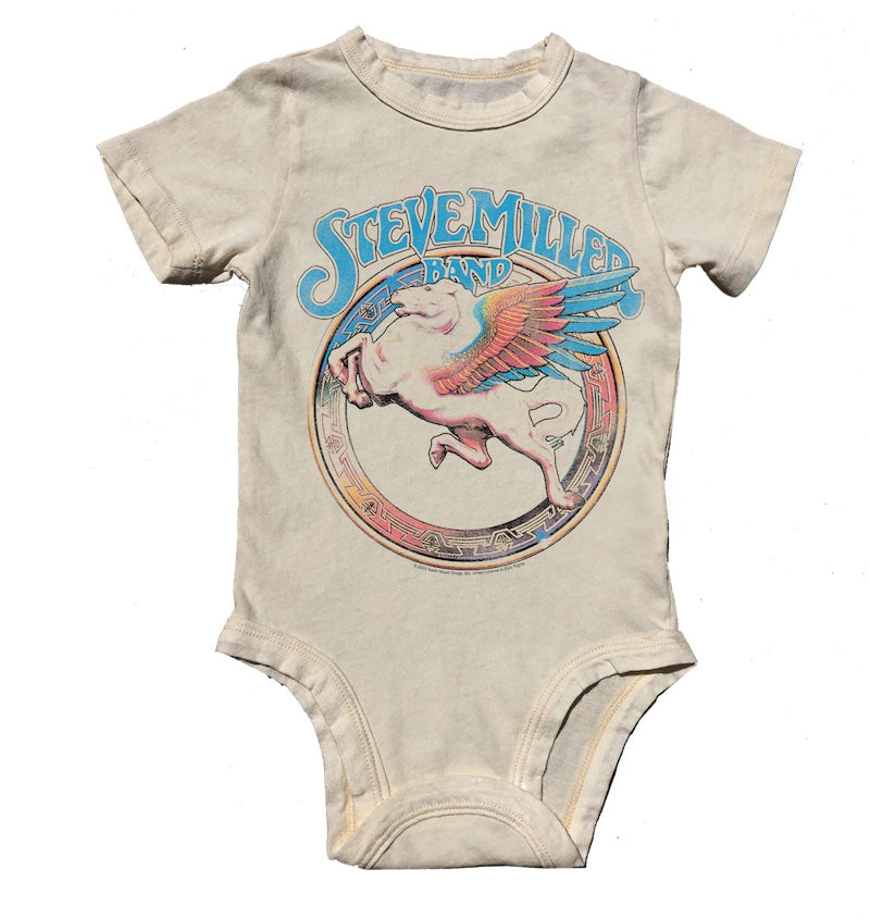 STEVE MILLER BAND SHORT SLEEVE ONESIE