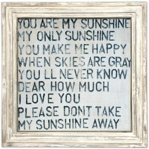 YOU ARE MY SUNSHINE