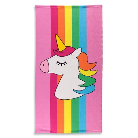 DISTRESSED UNICORN BEACH TOWEL