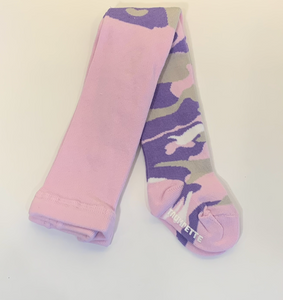 PINK + LAVENDER CAMO TIGHTS