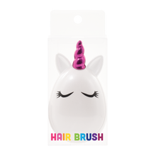 Load image into Gallery viewer, WHITE UNICORN HAIR BRUSH
