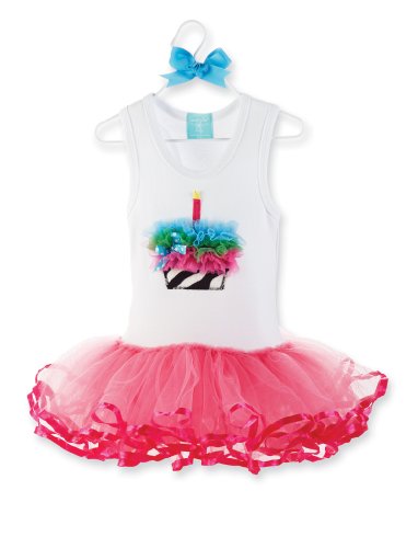 Tutu Dress with Birthday Cupcake