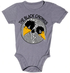 THE BLACK CROWES SHORT SLEEVE ONESIE