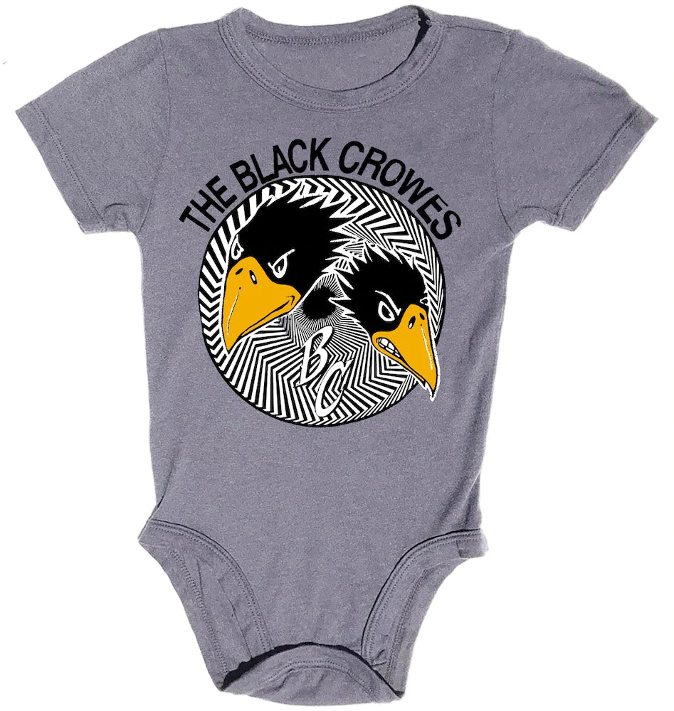 THE BLACK CROWES SHORT SLEEVE ONESIE