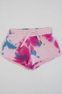 MAUVE/DUSTY ROSE PINK TERRY SHORTS